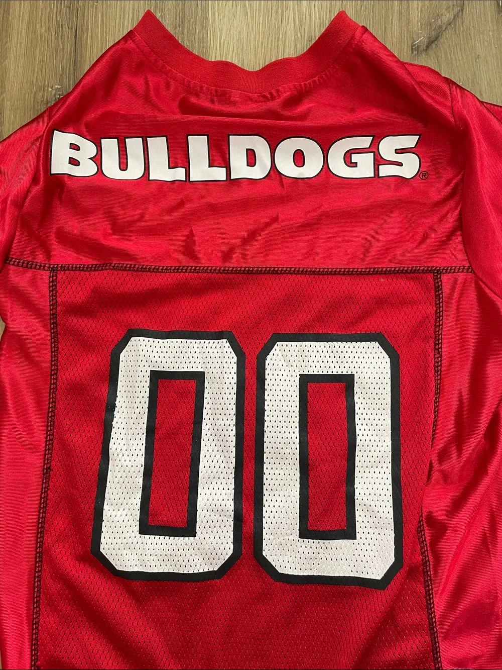 University of Georgia football dog jersey